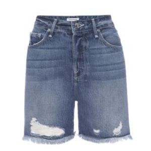 NWT Good American Distressed Shorts